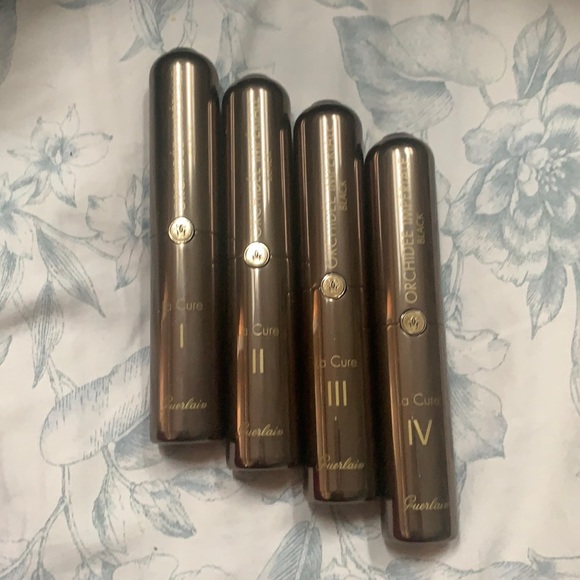 Guerlain Black La Cure Treatment vials- Empty